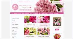 Desktop Screenshot of lillianroseflowers.co.uk